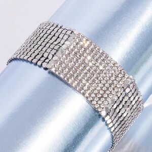 Silver Rhinestone Bracelet